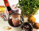豆苗とじゃがいもの中華炒め作り方1写真