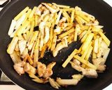 豆苗とじゃがいもの中華炒め作り方7写真