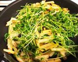 豆苗とじゃがいもの中華炒め作り方8写真
