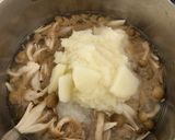 簡単白菜とツナときのこのみぞれ煮作り方1写真