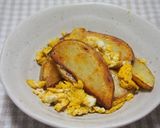 かりかりじゃが芋と卵のカレー粉焼き♪作り方8写真