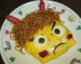 節分やキャラ弁にも♪黄色鬼さん焼きそば♪作り方11写真