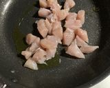 鶏肉と野菜のカットトマト炒め作り方2写真