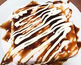簡単!焼くだけお好み焼き風はんぺん作り方2写真