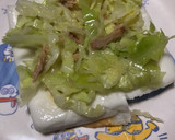 簡単！焼くだけお好み焼き風はんぺん作り方4写真