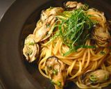 プロ直伝！牡蠣と大葉の海苔パスタ作り方6写真