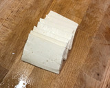 細切り豆腐と豚肉のごま油炒め作り方1写真