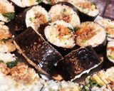 簡単！大好評のキンパ風海苔巻き作り方11写真