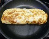 たまご焼き しらす 青のり入り作り方5写真