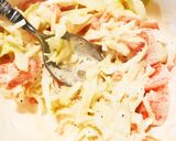★簡単に美味しく★海老とトマトのサラダ巻作り方4写真