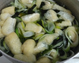 卵とワカメの味噌汁♪ふわふわ卵♪作り方4写真