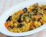 カレー味のアサリ入りご飯作り方9写真