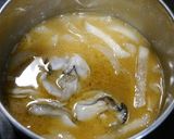 簡単！牡蠣と大根のお味噌汁作り方5写真