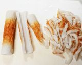 簡単!中華くらげときゅうり・竹輪の和え物作り方2写真