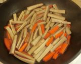 調味料1つ★きんぴらごぼう作り方3写真