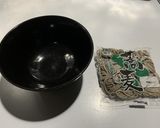 レンジで手軽におそば作り方1写真