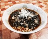 胡麻増量アレンジ♡黒胡麻婆豆腐ラーメン作り方4写真