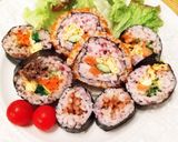 キムパ風巻き寿司作り方4写真