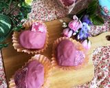 バレンタインに♡可愛いルビーチョコパイ作り方5写真