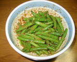 いんげんの胡麻和えの後にゴマご飯♪作り方1写真