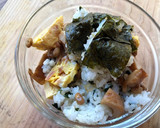 納豆とちくわ・卵焼きの混ぜご飯作り方4写真