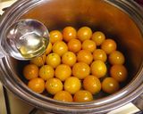 ワイン入り☆大人の金柑の丸煮作り方4写真