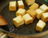 厚揚げ豆腐のガリバタ照り焼き作り方3写真