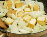 厚揚げ豆腐のガリバタ照り焼き作り方4写真
