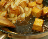 厚揚げ豆腐のガリバタ照り焼き作り方7写真