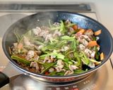 簡単に♪【豚ザーサイあんかけ丼】作り方3写真