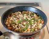 簡単に♪【豚ザーサイあんかけ丼】作り方4写真