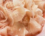可愛いピンクの大根のいちご漬け作り方5写真