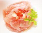 可愛いピンクの大根のいちご漬け作り方6写真