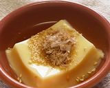 ☆玉子どうふに♪白ごま・鰹節をかけて☆作り方1写真