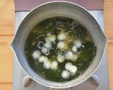 湯戻し不要♪さっぱりワカメと春雨スープ作り方2写真