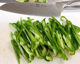 あっさり無限ピーマン(風)を電子レンジで作り方2写真