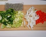 胡麻と味噌が香るじゃこ炒飯作り方1写真