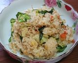 胡麻と味噌が香るじゃこ炒飯作り方5写真