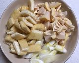 ご飯のおかずに♪筍と油揚げの卵とじ作り方2写真