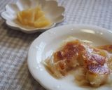 春巻きの皮で焼きアップルパイ！1枚で2個作り方8写真