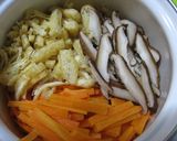 油揚げと人参と椎茸の混ぜご飯作り方1写真