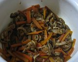 油揚げと人参と椎茸の混ぜご飯作り方2写真