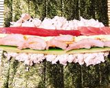 糖質制限　鶏胸肉で恵方巻き(太巻)作り方5写真