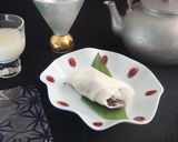 春巻きの皮でおやつ　さつま芋とあずき　作り方6写真