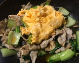 豚肉と青梗菜☆卵の中華炒め☆作り方6写真