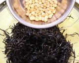 調味料は同量♪生ひじきと煎り大豆の煮物作り方1写真