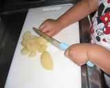 お豆腐白玉ｄｅフルーツポンチ♪作り方3写真