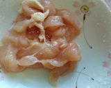 むね肉・りんご・白菜のごまマヨサラダ♪作り方1写真