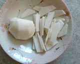 かぶとニラのナムル♪作り方1写真