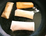 白菜とツナの春巻き作り方8写真